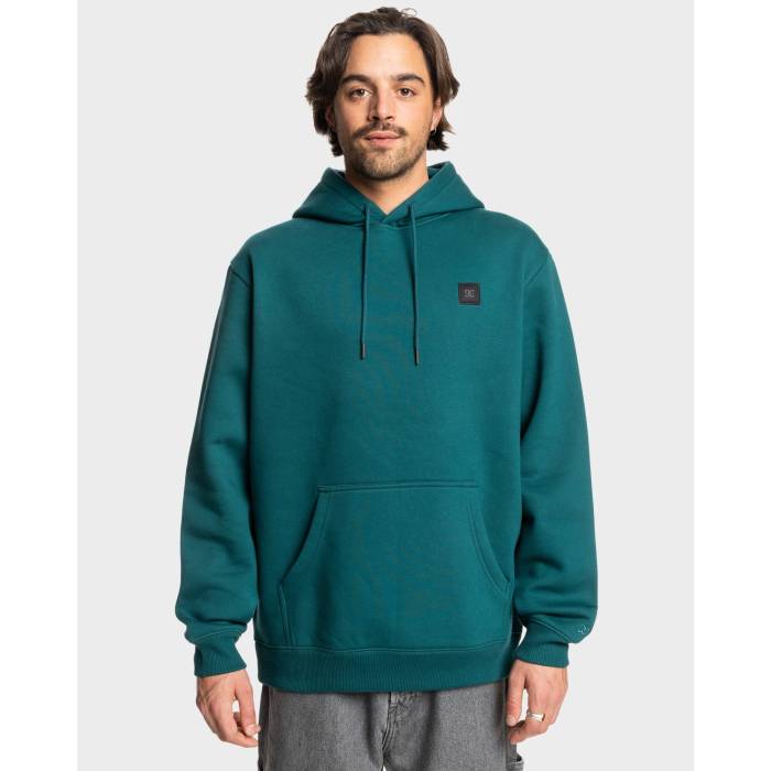 ディーシー シューズ Dc Shoes 【 Mens Dc 1994 Pullover Hoodie Mens Deep Teal 】 メンズ DC ディーシー フーディー パーカー メンズ ディープ