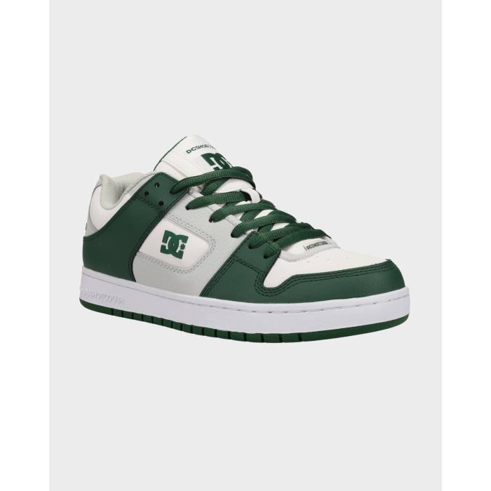 ディーシー シューズ Dc Shoes 【 Mens Manteca Se Skate Shoes Mens White/Grey/Green 】 メンズ マンテカ Skate スケート シューズ 運動靴 メンズ 白色 ホワイト 灰色 グレー green 緑・グリーン