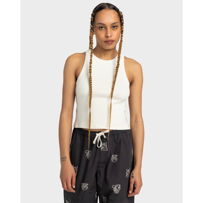 エレメント Element 【 Womens Vmxe Tank Top Womens Lily White 】 レディース タンクトップ レディース 白色 ホワイト