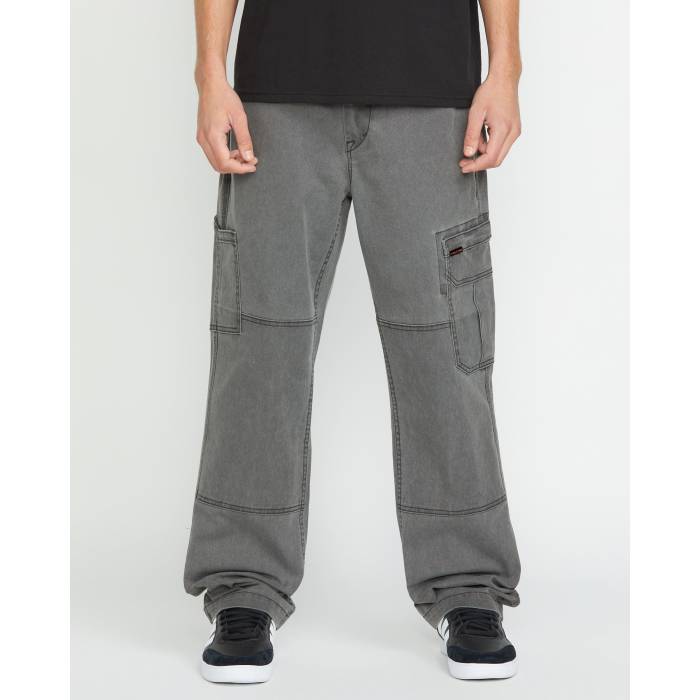 ボルコム Volcom 【 Mens Gage Work Cargo Pants Mens Stealth 】 メンズ カーゴ メンズ ステルス