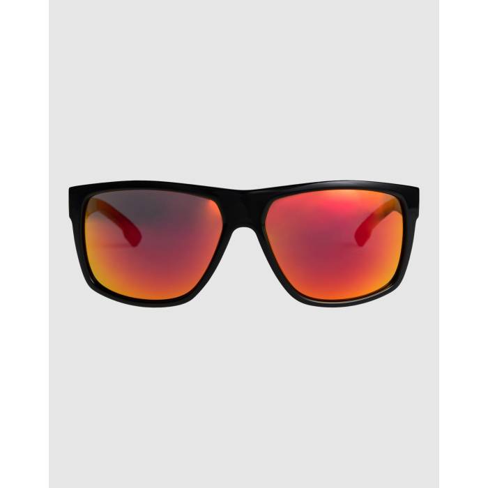 【★百貨店SALE★6/11真夜中2時迄】クイックしろがね色 Quiksilver 【 Mens Transmission Sunglasses Mens Black/Ml Red 】 メンズ 黒眼鏡 メンズ 黒いこと 黒いこと Red 赤・赤いこと