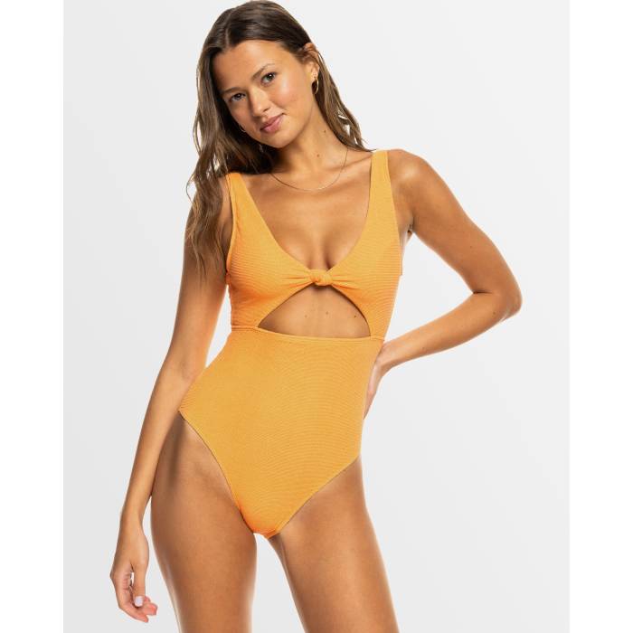 【★百貨店SALE★6/11真夜中2時迄】ロキシー Roxy 【 Womens Dalia One Piece Swimsuit Womens Papaya 】 レディース 水泳着 レディース