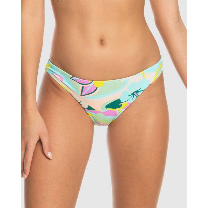 【★百貨店SALE★6/11真夜中2時迄】ロキシー Roxy 【 Womens Rave Wave Moderate Bikini Bottom Womens Evening Primrose Rave Wave 】 レディース Wave ウェーブ・ウェイブ ズボン ボトムス レディース Wave ウェーブ・ウェイブ