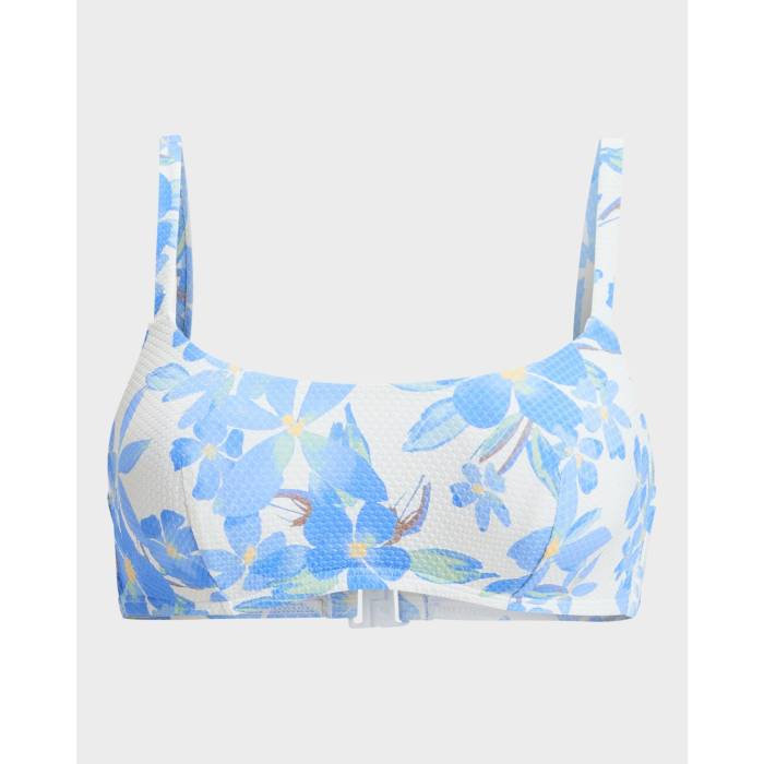 【★百貨店SALE★6/11真夜中2時迄】ロキシー Roxy 【 Womens Artsy Floral Hidden Underwire D Cup Bikini Top Womens Egret Artsy Floral 】 レディース レディース