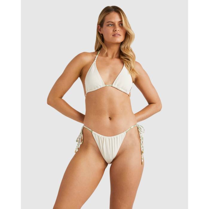 ビラボン Billabong 【 Womens Sunkissed Bells Bikini Bottom Womens Salt Crystal 】 レディース ズボン ボトムス レディース
