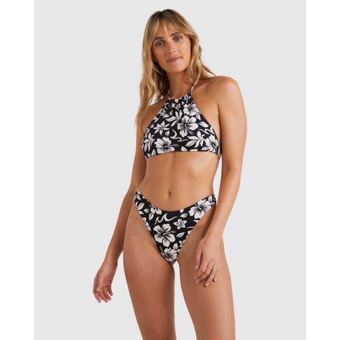 【★百貨店SALE★6/11十二時2時迄】散らし広告ボン Billabong 【 Womens Toko Skimpy Hike Bikini Bottom Womens Black 】 レディース ズボン ボトムス レディース 黒いこと 黒いこと