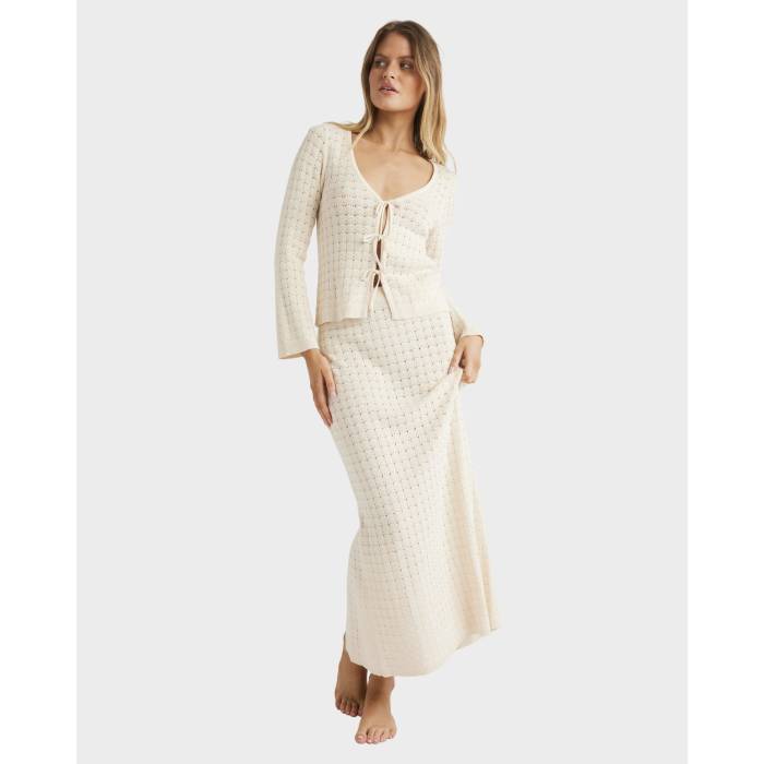 散らし広告ボン Billabong 【 Womens On My Mind Maxi Skirt Womens Whitecap 】 レディース レディース