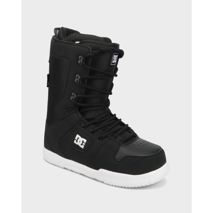 ディーシー シューズ Dc Shoes 【 Mens Phase Lace Snowboard Boots Mens Black/White 】 メンズ フェイズ ブーツ メンズ 黒色 ブラック 白色 ホワイト