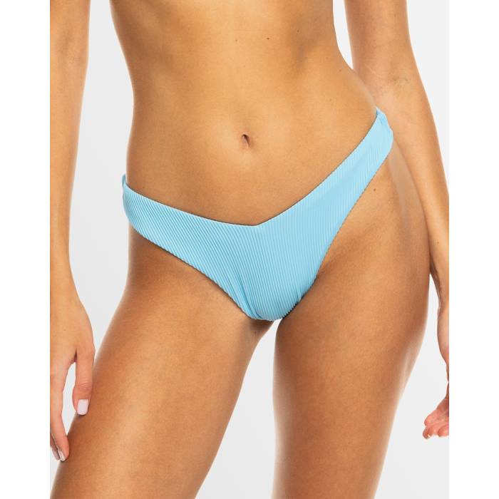 【★百貨店SALE★6/11真夜中2時迄】ロキシー Roxy 【 Womens Rib  Love Bikini Bottom Womens Baltic Sea 】 レディース ズボン ボトムス レディース