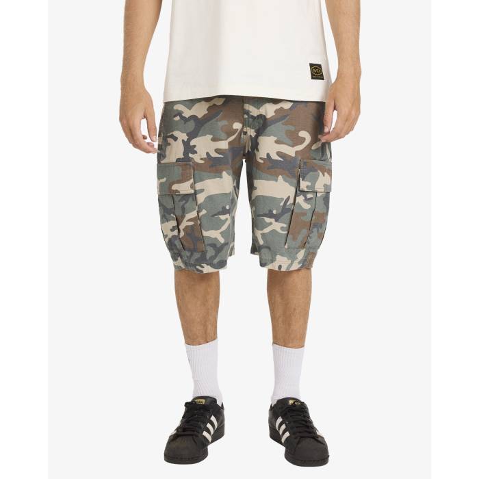 ルーカ Rvca 【 Mens Dayshift Cargo Shorts Mens Vintage Woodland 】 メンズ カーゴ ショーツ メンズ vintage ビンテージ・ヴィンテージ ウッドランド