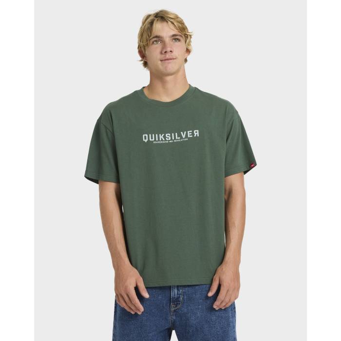 クイックシルバー Quiksilver 【 Mens Ultimate T-Shirt Mens Deep Forest 】 メンズ Ultimate アルティメイト Tシャツ メンズ ディープ フォレスト