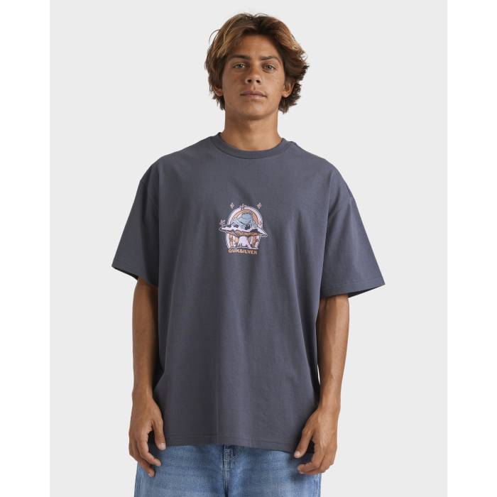 クイックシルバー Quiksilver 【 Mens Natures Choice T-Shirt Mens India Ink 】 メンズ チョイス Tシャツ メンズ