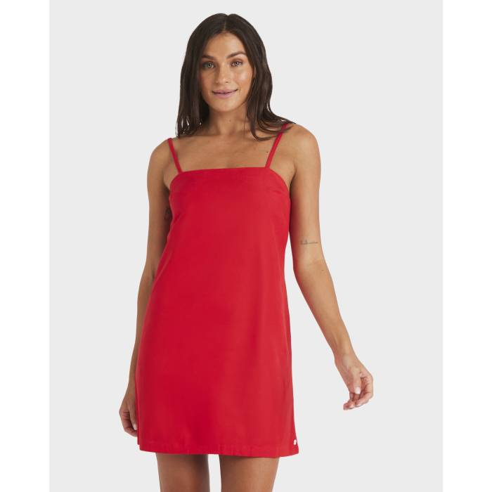 ロキシー Roxy 【 Womens Playa Blanca Mini Dress Womens Rio Red 】 レディース 御召しもの レディース リオ Red 赤・赤いこと