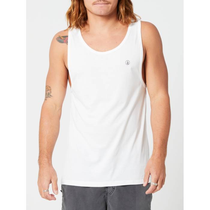 ボルコム Volcom 【 Mens Solid Tank Top Mens White 】 メンズ ソリッド タンクトップ メンズ 白色 ホワイト