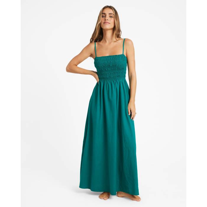 【★百貨店SALE★6/11十二時2時迄】散らし広告ボン Billabong 【 Womens Deep Sea Maxi Dress Womens Deep Sea 】 レディース ディープ お召しもの レディース ディープ