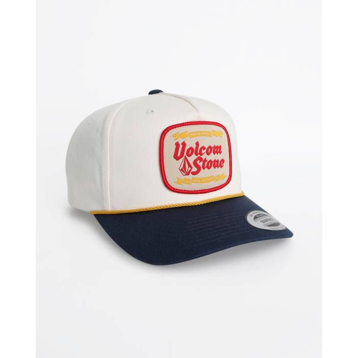 ボルコム Volcom 【 Mens Overpatch Cap Mens Dirty White 】 メンズ キャップ 帽子 メンズ 白色 ホワイト