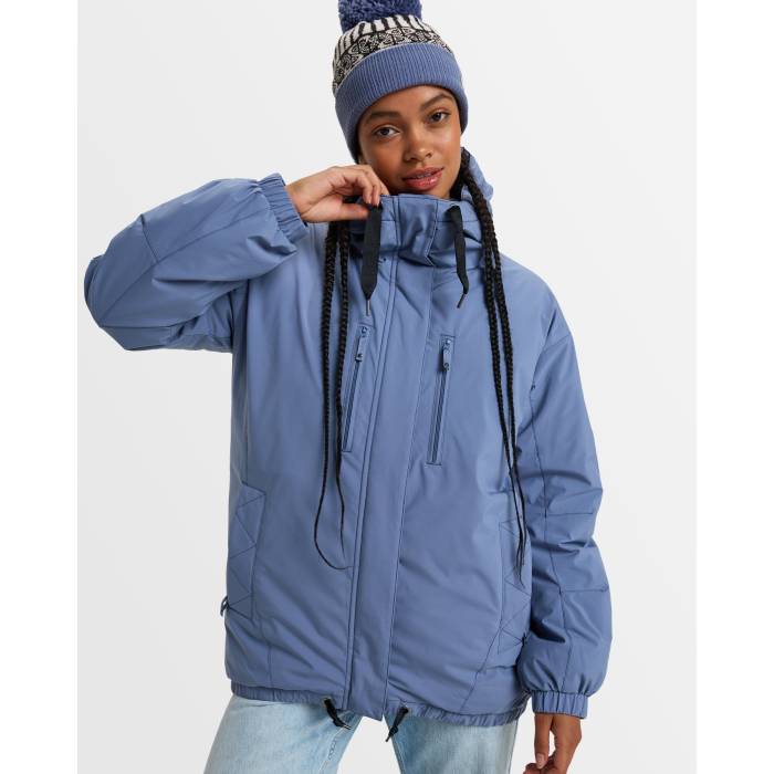 【★百貨店SALE★6/11真夜中2時迄】ロキシー Roxy 【 Womens Lofty Cloud Insulated Jacket Womens Wild Wind 】 レディース Jacket 上衣 レディース wild ワイルド