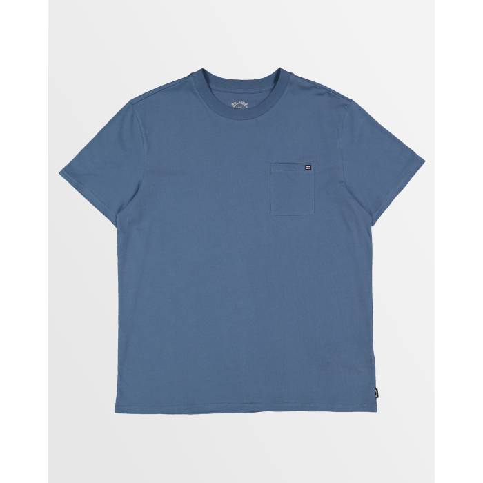 ビラボン Billabong 【 Mens Premium Pocket T-Shirt Mens Mid Blue 】 メンズ Premium プレミアム Tシャツ メンズ ミッド 青色 ブルー