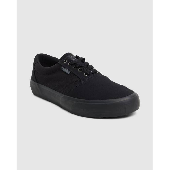 【★百貨店SALE★6/11真夜中2時迄】Kustom 【 Mens Central Wide Sneakers Mens Black Black 】 メンズ メンズ 黒いこと 黒いこと