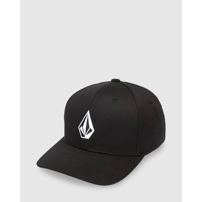 ボルコム Volcom 【 Mens Full Stone Flexfit Cap Mens Black 】 メンズ キャップ 帽子 メンズ 黒色 ブラック