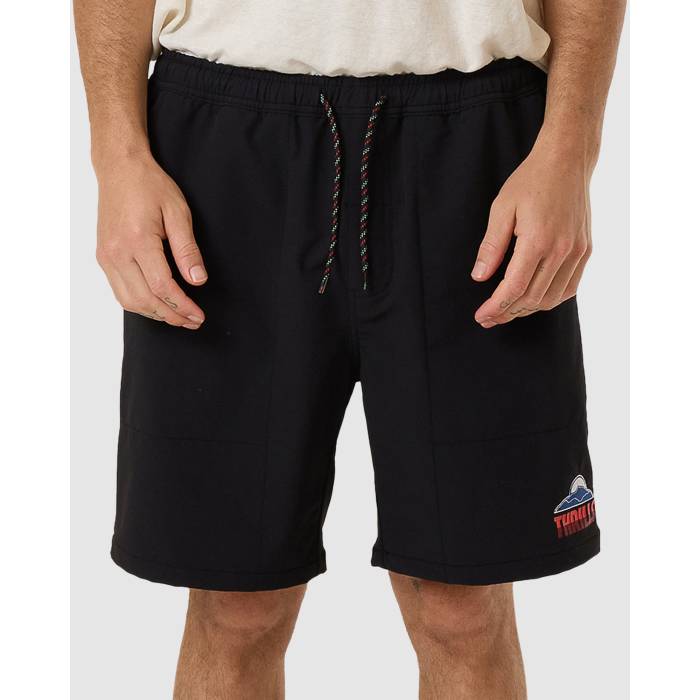 Thrills 【 Mens Beyond The Hills Short Mens Black 】 メンズ メンズ 黒色 ブラック