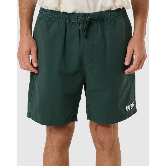 【★百貨店SALE★6/11真夜中2時迄】Thrills 【 Mens  Forever Volley Shorts Mens Desert 】 メンズ さる股引き メンズ