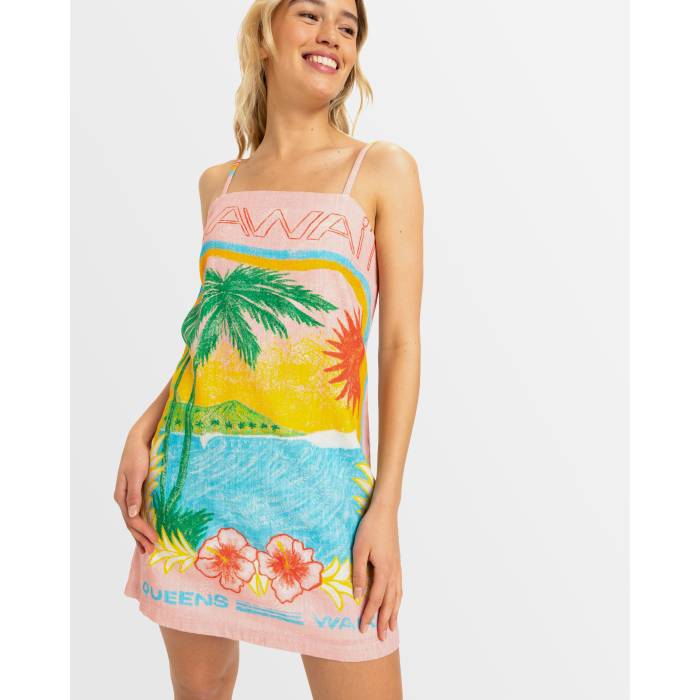 ロキシー Roxy 【 Womens Atlas Playa Blanca Slip Dress Womens Bright White 】 レディース ドレス レディース 白色 ホワイト 14,976円