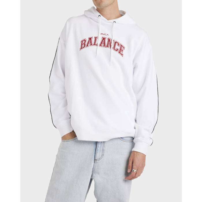 ルーカ Rvca 【 Mens Balance Pullover Hoodie Mens White 】 メンズ フーディー パーカー メンズ 白いこと 白いこと