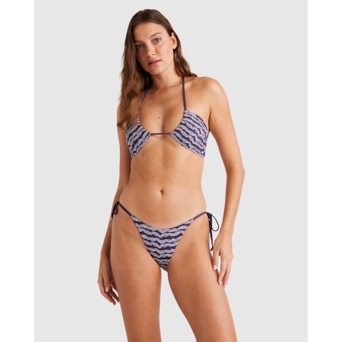 【★百貨店SALE★6/11十二時2時迄】散らし広告ボン Billabong 【 Womens Otis Dreaming Tie Side Hike Bikini Bottom Womens Deep Purple 】 レディース タイ ズボン ボトムス レディース ディープ Purple 紫・パープル