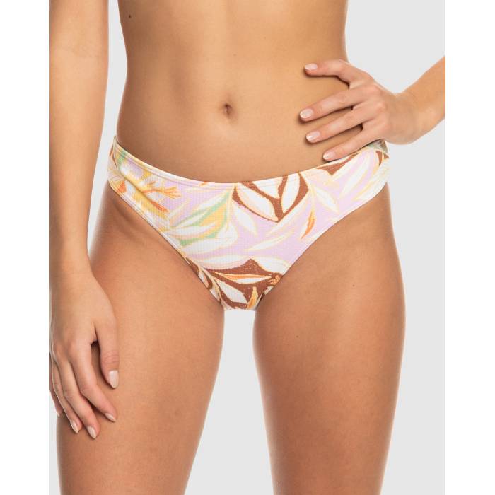 【★百貨店SALE★6/11真夜中2時迄】ロキシー Roxy 【 Womens Meadow Flowers Hipster Bikini Bottom Womens Quiet Green Coast 2 Coast 】 レディース ズボン ボトムス レディース green 緑・緑であること