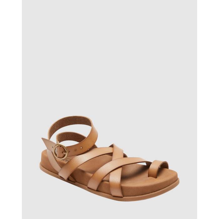 ロキシー Roxy 【 Womens Ahri Sandals Womens Tan 】 レディース サンダル レディース