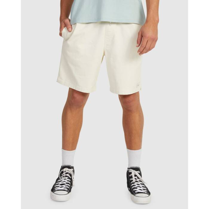 【★百貨店SALE★6/11真夜中2時迄】Von Zipper 【 Mens Twill Dogs Walkshorts Mens Natural 】 メンズ メンズ 自然的