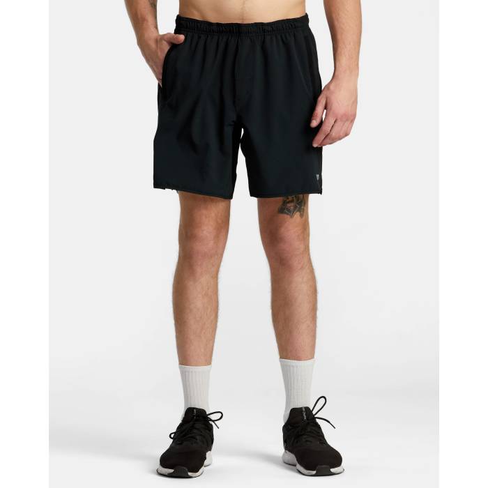 ルーカ Rvca 【 Mens Yogger Stretch Walkshorts Mens Black 】 メンズ メンズ 黒色 ブラック|スニケス