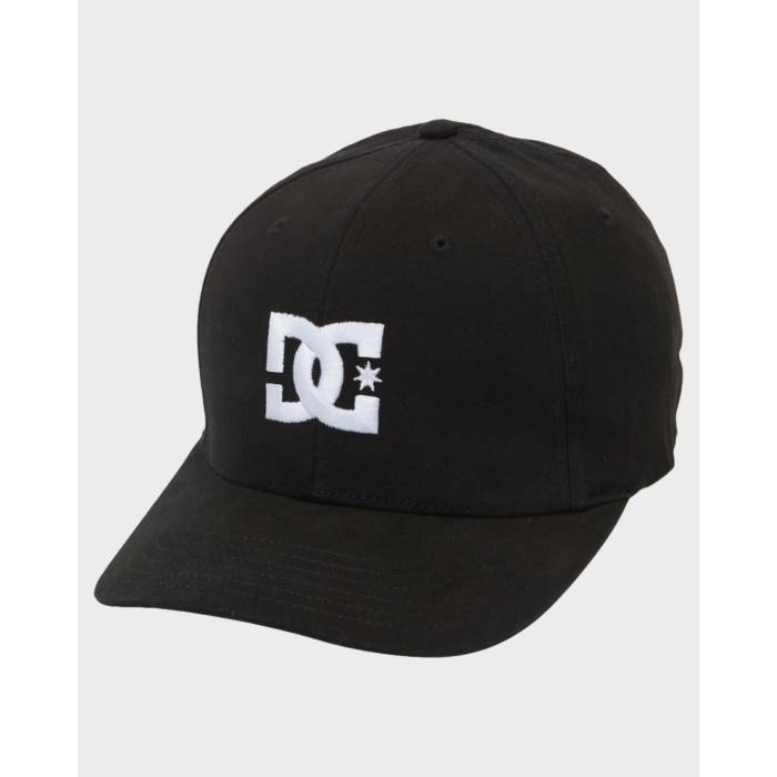ディーシー シューズ Dc Shoes 【 Mens Dc Star Cap Mens Black 】 メンズ DC ディーシー 鳥打ち帽 鳥打ち帽 メンズ 黒いこと 黒いこと