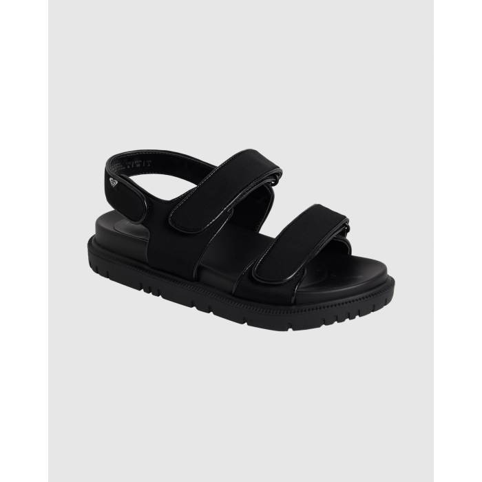 ロキシー Roxy 【 Womens Conrad Sandals Womens Black 】 レディース サンダル レディース 黒色 ブラック