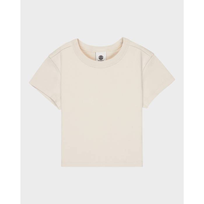 エレメント Element 【 Womens Icon Crop T-Shirt Womens Oat Milk 】 レディース アイコン Crop クロップ Tシャツ レディース 13,690円
