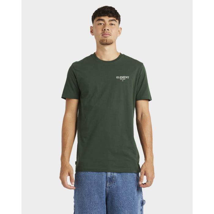 【★百貨店SALE★6/11十二時2時迄】化学元素 Element 【 Mens Brazen T-Shirt Mens Deep Forest 】 メンズ プルオーバー メンズ ディープ フォレスト