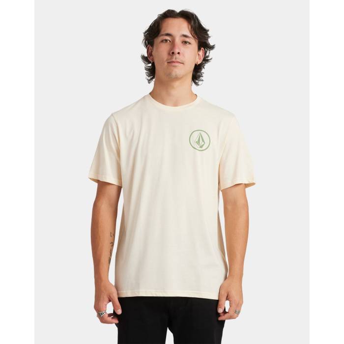 ボルコム Volcom 【 Mens Mini Circle Stone T-Shirt Mens Sand 】 メンズ プルオーバー メンズ 砂色・沙子
