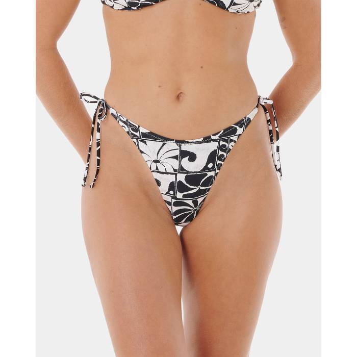 リップカール Rip Curl 【 Womens Aots Ty Williams Tie Bare Coverage Bikini Top Womens Washed Black 】 レディース ネクタイ レディース 黒色 ブラック
