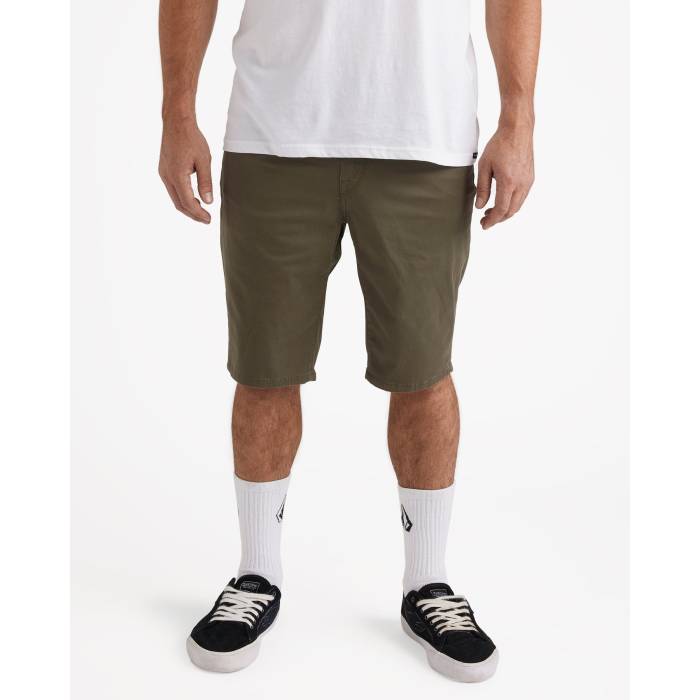 ボルコム Volcom 【 Mens V Solver Walkshorts Mens Military 】 メンズ メンズ