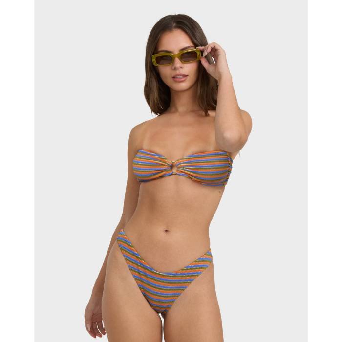 【★百貨店SALE★6/11真夜中2時迄】散らし広告ボン Billabong 【 Womens Tides Terry Hike Bikini Bottom Womens Multi 】 レディース ズボン ボトムス レディース