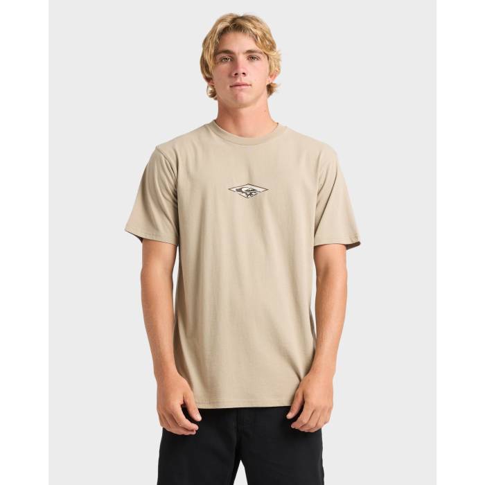 【★百貨店SALE★6/11真夜中2時迄】クイックしろがね色 Quiksilver 【 Mens Thorn Arch T-Shirt Mens Seneca Rock 】 メンズ ティーシャツ メンズ