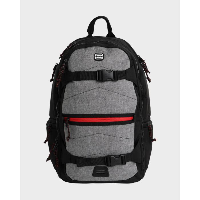 ビラボン Billabong 【 Combat Og 35L Backpack Mens Heather Grey/Black 】 コンバット バックパック バッグ リュックサック メンズ heather ヘザー 灰色 グレー 黒色 ブラック