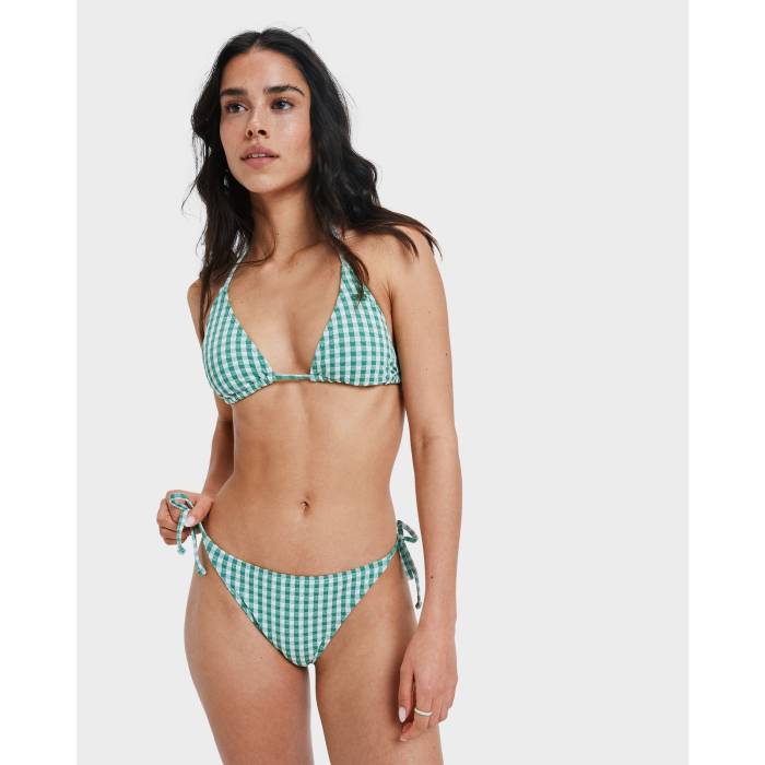 【★百貨店SALE★6/11真夜中2時迄】ロキシー Roxy 【 Womens Kiawe Bikini Bottom Womens Deep Grass Green 】 レディース ズボン ボトムス レディース ディープ green 緑・緑であること