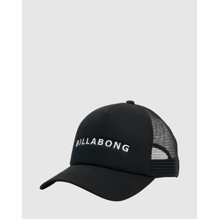 【★百貨店SALE★6/11夜夜中2時迄】散らし広告ボン Billabong 【 Womens Society Trucker Cap Womens Black 】 レディース お付き合い トラッカー 旗がしら かぶり笠 レディース 黒いこと 黒いこと