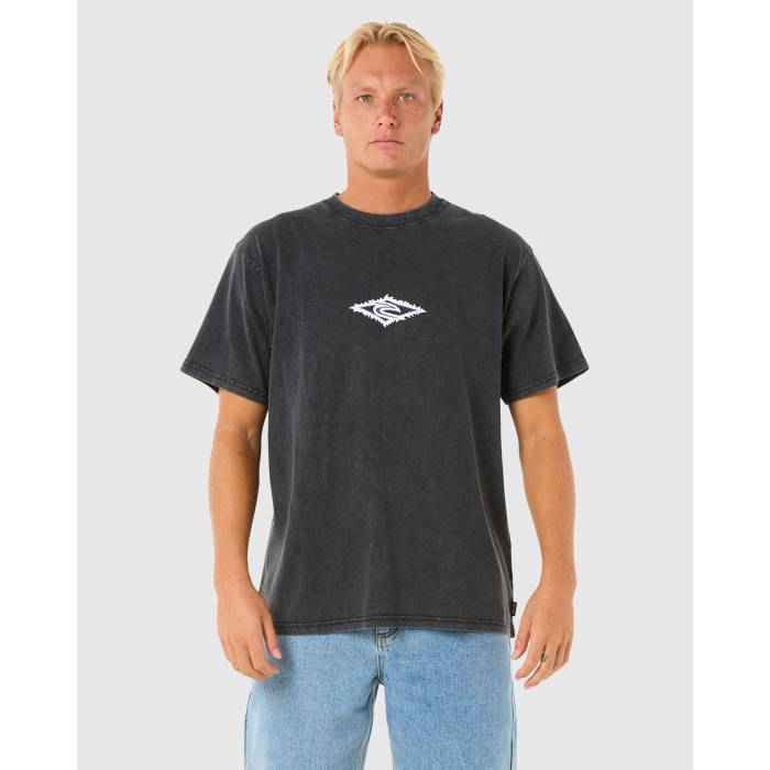 リップカール Rip Curl 【 Mens Raw Energy Sloth T-Shirt Mens Black 】 メンズ エナジー Tシャツ メンズ 黒色 ブラック