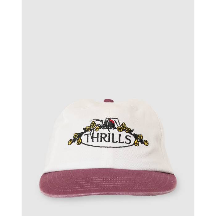 Thrills 【 Mens Deadly Garden Strapback Cap Mens Heritage White 】 メンズ キャップ 帽子 メンズ 白色 ホワイト