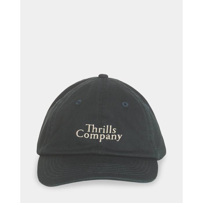 【★百貨店SALE★6/11夜夜中2時迄】Thrills 【 Womens  Company Dad Cap Mens Dark Jade 】 レディース 旗がしら かぶり笠 メンズ 翡翆・ジェード