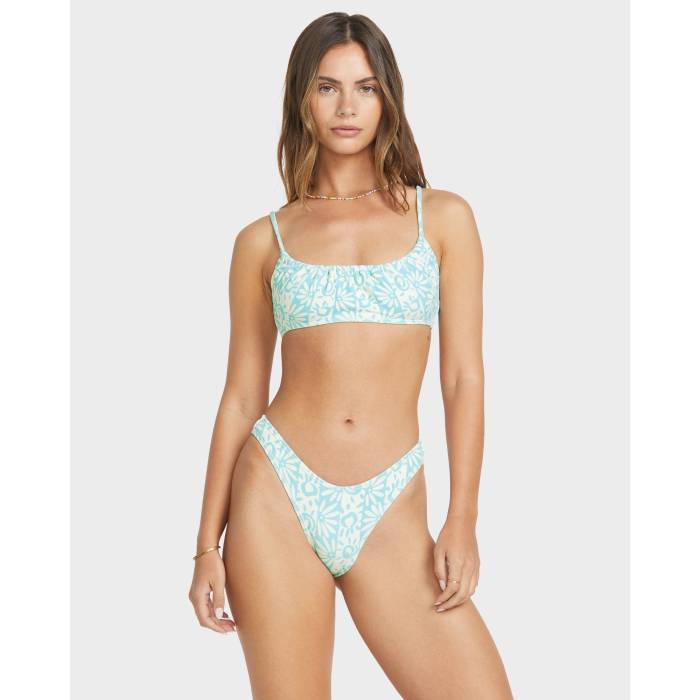 【★百貨店SALE★6/11真夜中2時迄】散らし広告ボン Billabong 【 Womens Happy Dance Bikini Bottom Womens Sea Spray 】 レディース 社交ダンス ズボン ボトムス レディース