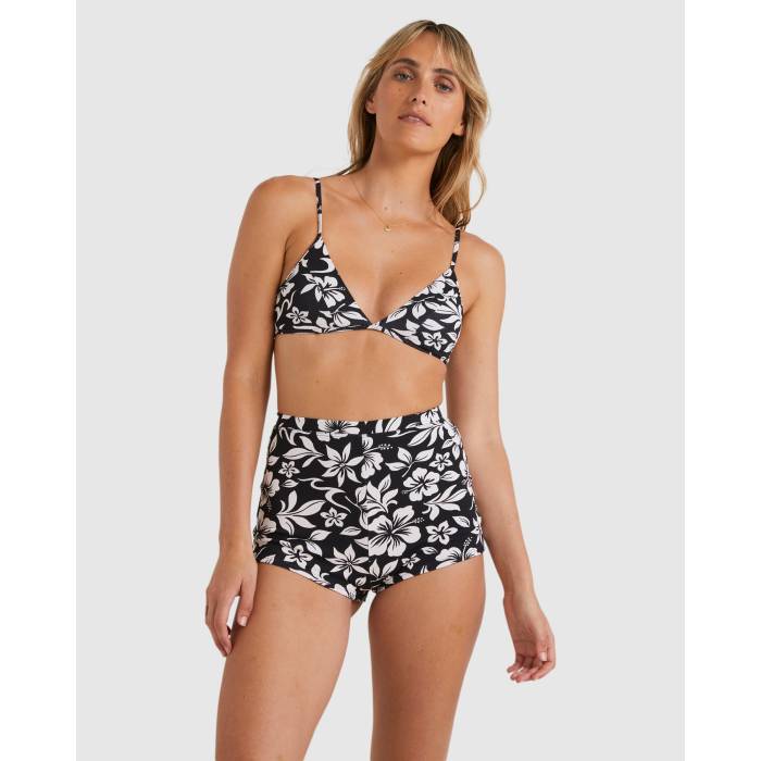 【★百貨店SALE★6/11十二時2時迄】散らし広告ボン Billabong 【 Womens Toko Charlie Trilette Bikini Top Womens Black 】 レディース レディース 黒いこと 黒いこと